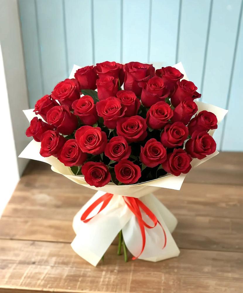 Букет 29 Красных роз в Бутурлино