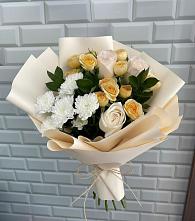 Букет цветов из:  Розы и Хризантемы в Бутурлино
