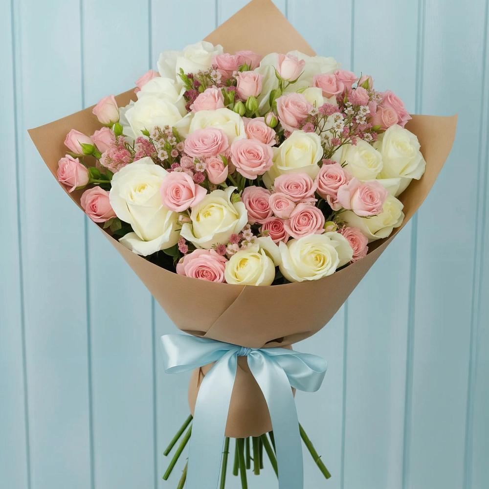 Букет цветов из: Розы в Бутурлино