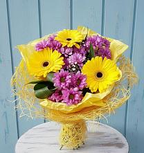 Букет цветов из:  Хризантемы и Герберы в Бутурлино