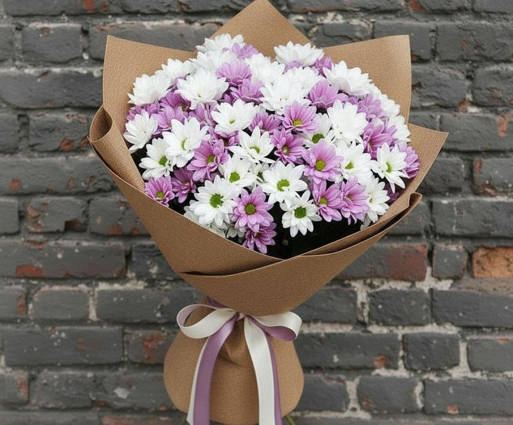 Букет цветов из: Хризантемы в Бутурлино