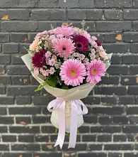 Букет цветов из:  Герберы и Хризантемы в Бутурлино