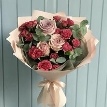 Букет цветов из:  Гвоздики и Розы в Бутурлино